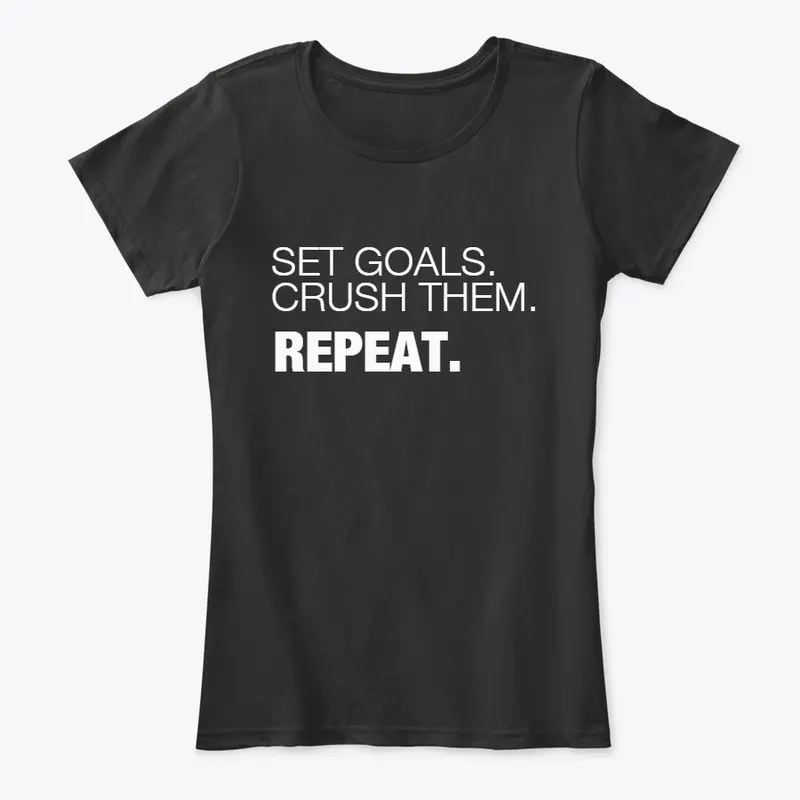 SET GOALS  TEE