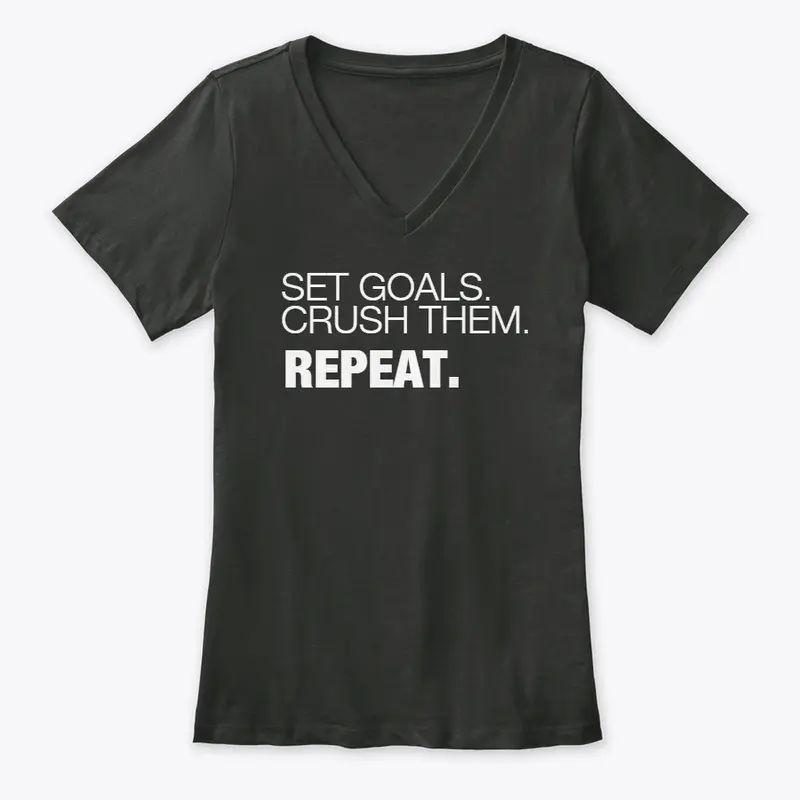 SET GOALS  TEE